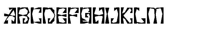Pixel Mirage Font UPPERCASE