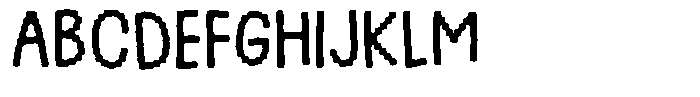 Pixel Punch Regular Font UPPERCASE
