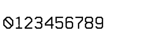 Pixel Quant 01 Font OTHER CHARS