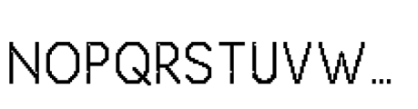 Pixel Quant 02 Font UPPERCASE