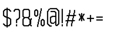 Pixel Quant 04 Font OTHER CHARS