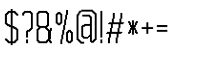 Pixel Quant 05 Font OTHER CHARS