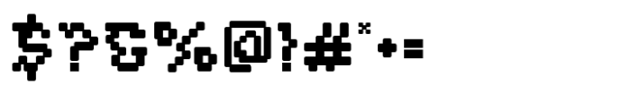 Pixel Quest Font OTHER CHARS