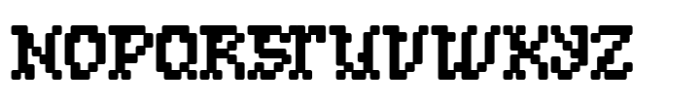 Pixel Quest Font UPPERCASE