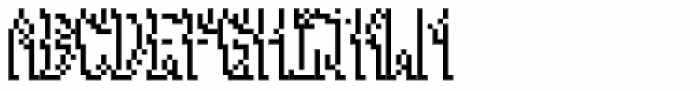 Pixel Reto Shadow Font UPPERCASE