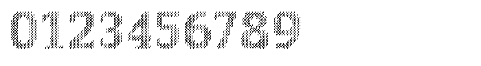 Pixel Serif Cone Font OTHER CHARS