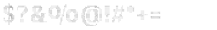 Pixel Serif Cross XS Font OTHER CHARS