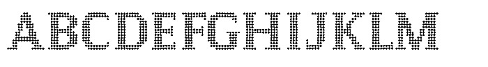 Pixel Serif Diamond M Font