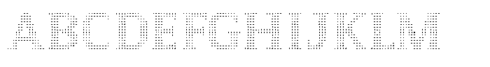 Pixel Serif Diamond XS Font UPPERCASE