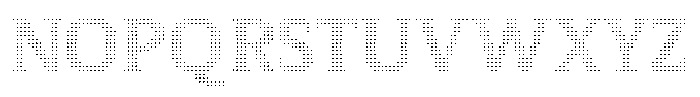 Pixel Serif Diamond XS Font UPPERCASE