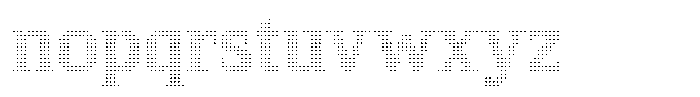 Pixel Serif Diamond XS Font LOWERCASE