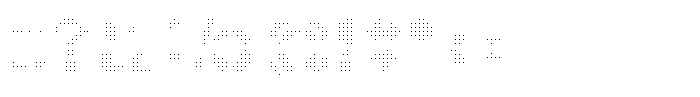 Pixel Serif Diamond Font OTHER CHARS