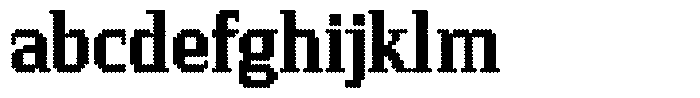 Pixel Serif Dot L FONT