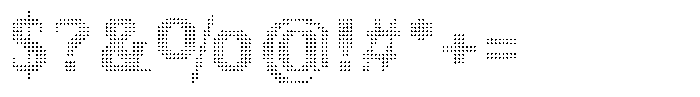 Pixel Serif Dot XS Font OTHER CHARS