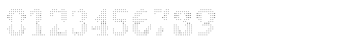 Pixel Serif Dot Font OTHER CHARS