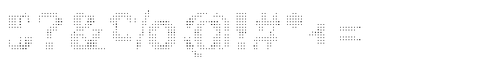 Pixel Serif Dot Font OTHER CHARS