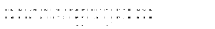 Pixel Serif Dot FONT