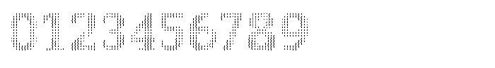 Pixel Serif HDot M Font OTHER CHARS