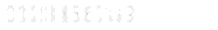 Pixel Serif HDot S Font OTHER CHARS