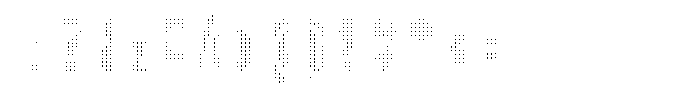 Pixel Serif HDot S Font OTHER CHARS