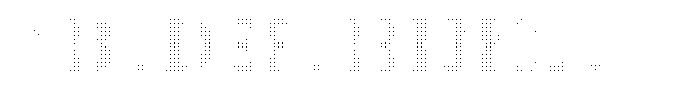 Pixel Serif HDot S Font UPPERCASE