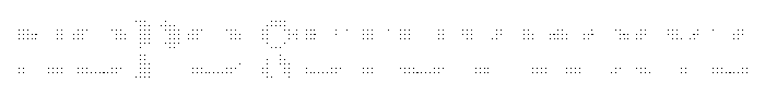 Pixel Serif Heart Font UPPERCASE