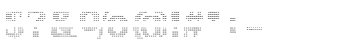 Pixel Serif Line S Font OTHER CHARS