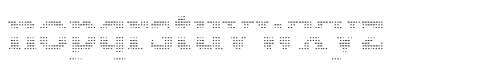 Pixel Serif Line S Font LOWERCASE