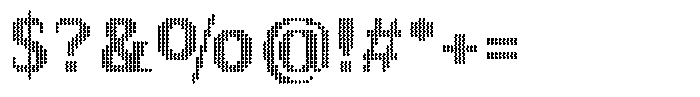 Pixel Serif Moon M Font OTHER CHARS