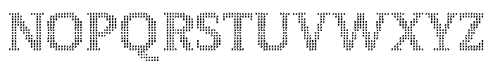 Pixel Serif Moon S Font UPPERCASE