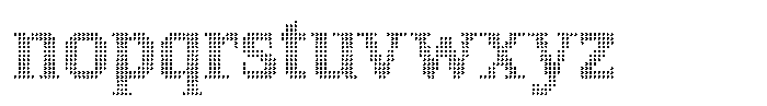 Pixel Serif Moon S Font LOWERCASE