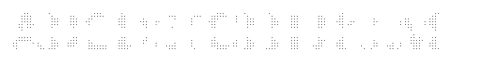 Pixel Serif Moon Font UPPERCASE