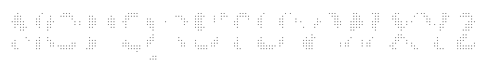 Pixel Serif Moon Font UPPERCASE