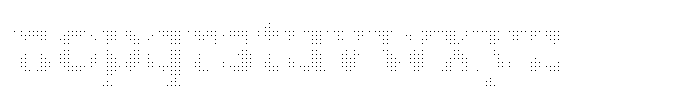 Pixel Serif Moon Font LOWERCASE