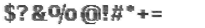 Pixel Serif Spike XL Font OTHER CHARS