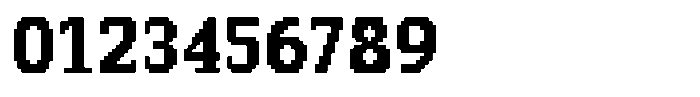 Pixel Serif Square L Font OTHER CHARS
