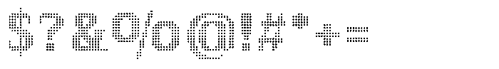 Pixel Serif Square XS Font OTHER CHARS