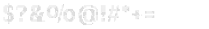Pixel Serif Square Font OTHER CHARS