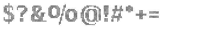 Pixel Serif Star L Font OTHER CHARS