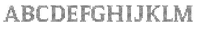 Pixel Serif Star L Font