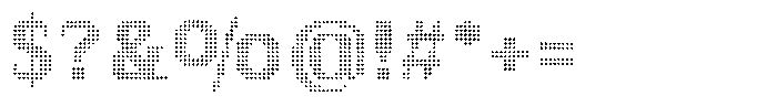 Pixel Serif Star M Font OTHER CHARS