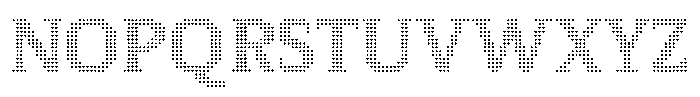 Pixel Serif Star M Font UPPERCASE