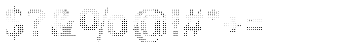 Pixel Serif Star S Font OTHER CHARS