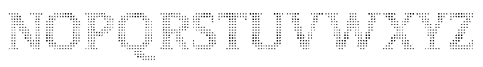 Pixel Serif Star S Font UPPERCASE