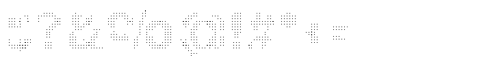 Pixel Serif Star XS Font OTHER CHARS