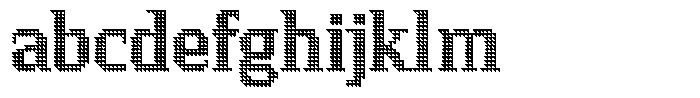 Pixel Serif Triangle L FONT