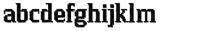 Pixel Serif Triangle XL FONT