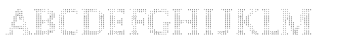 Pixel Serif Wave S Font UPPERCASE