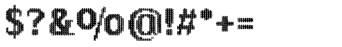 Pixel Serif Wave XL Font OTHER CHARS
