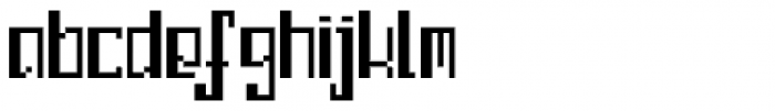 Pixelankycl CE Bold Font LOWERCASE